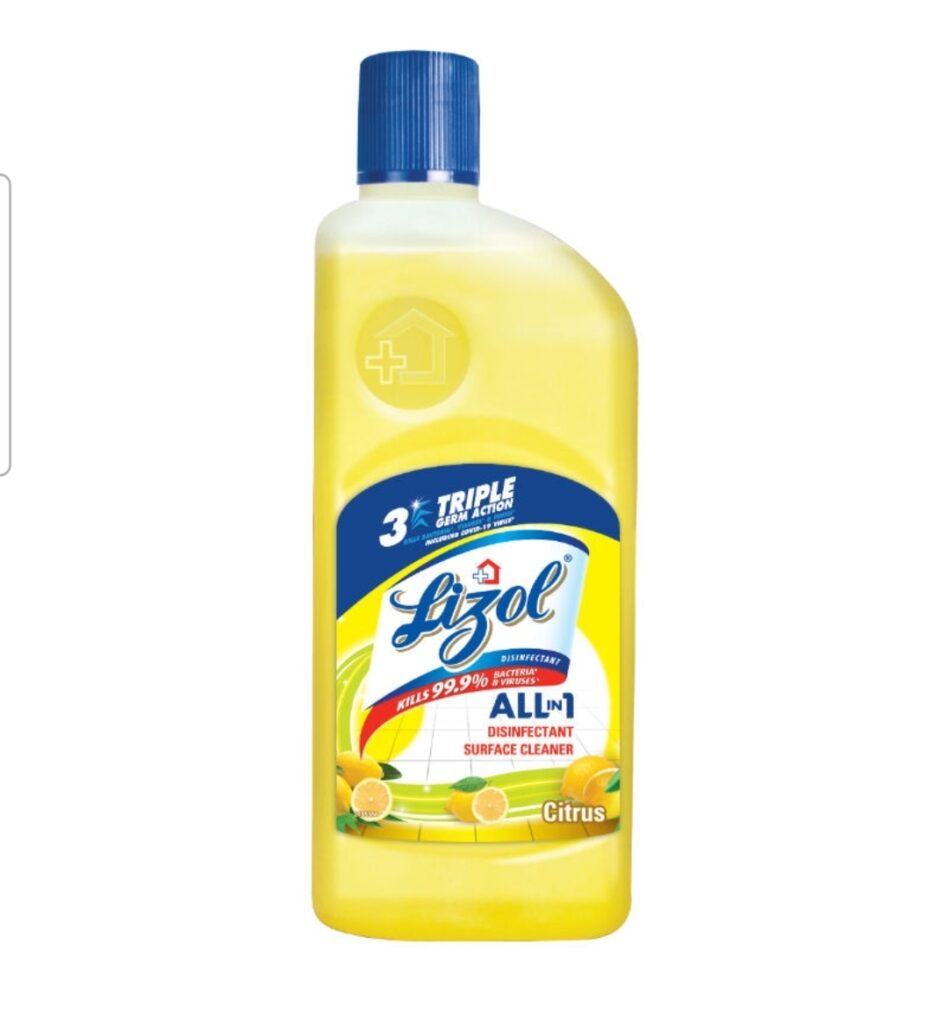 Lizol Disinfectant Citrus Surface Cleaner 625ml