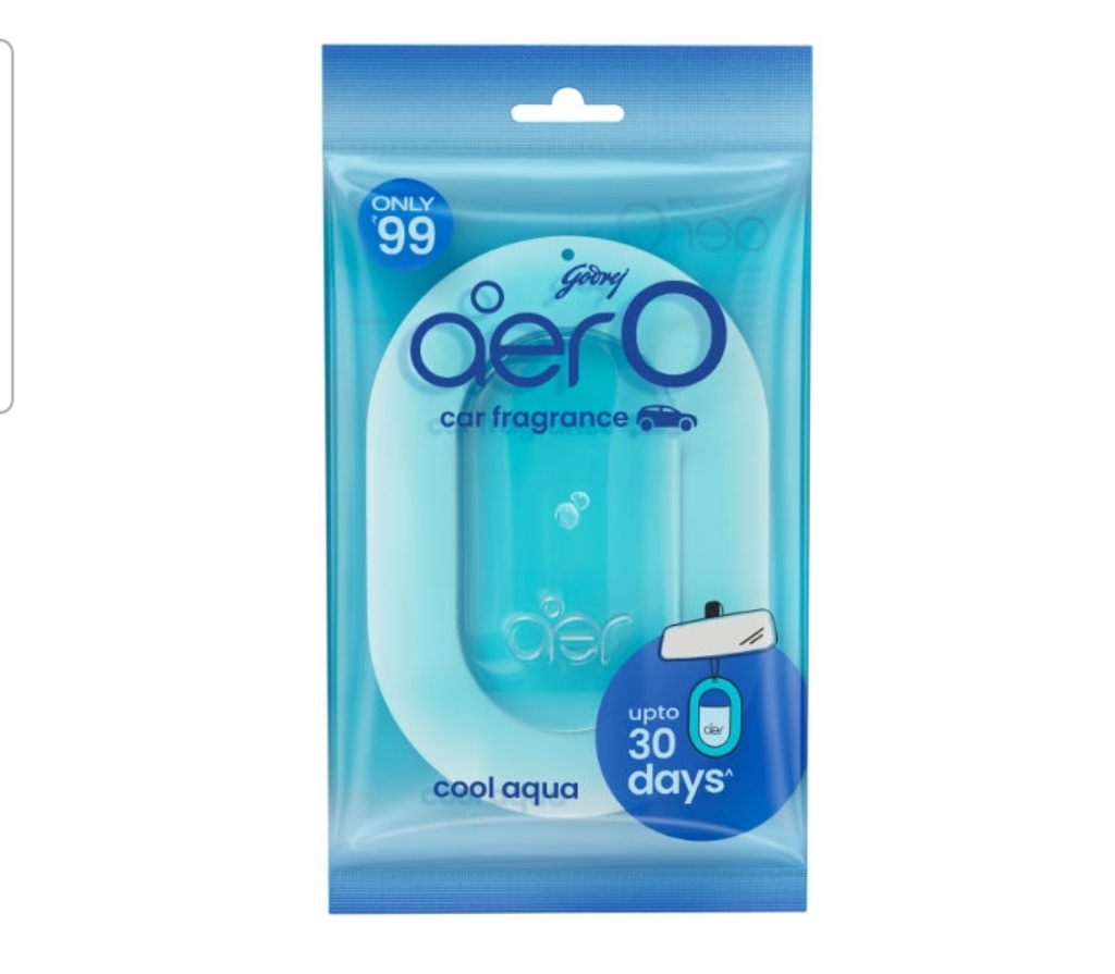 Aer O Cool Aqua Hanging Car Freshener 7.5gm