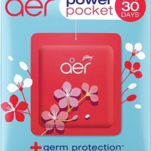 Godrej Aer Power Pocket Bathroom Fragrance Rose Fresh 10gm