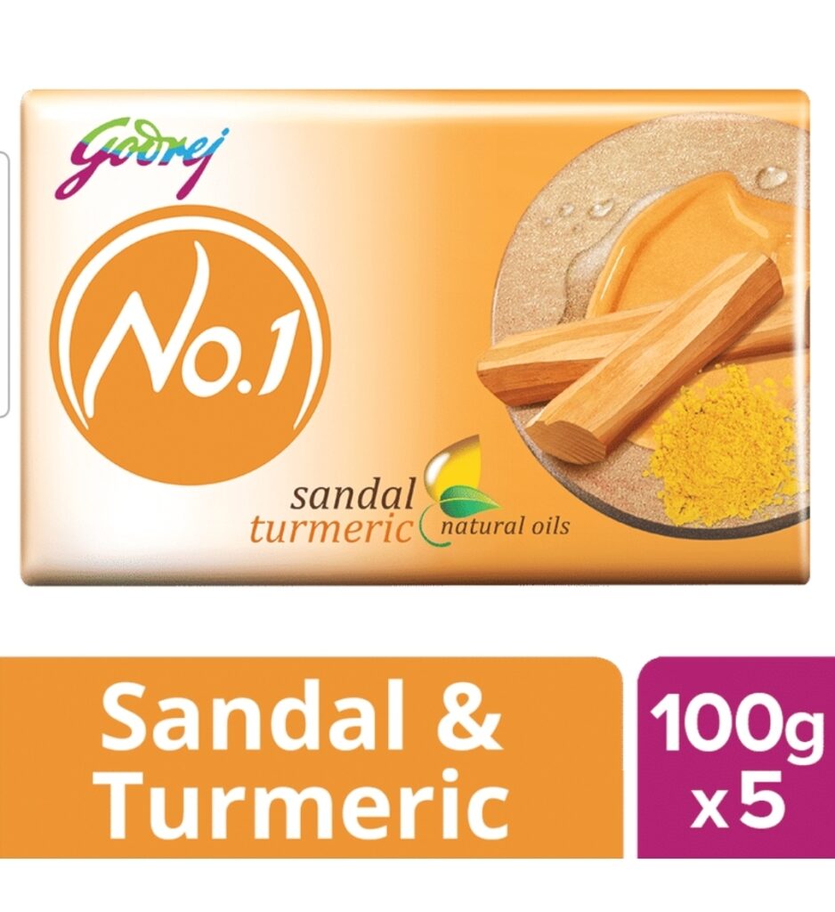 Godrej No1 Sandal &Turmeric Soap Buy4 get 1 free
